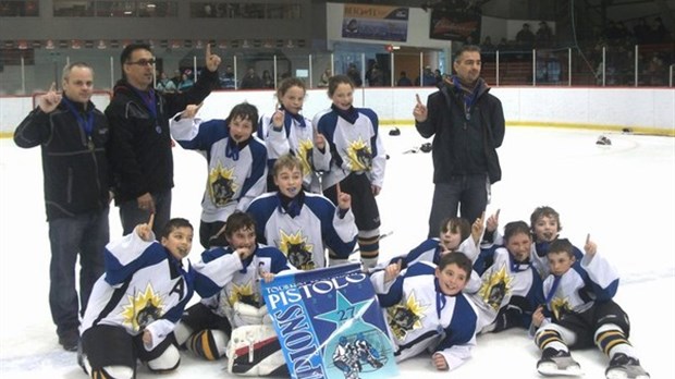 L'équipe Salon Jean a remporté les grands honneurs du tournoi Pistolo